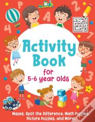 Activity Book For 5-6 Year Olds