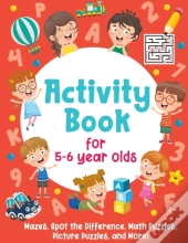 Activity Book For 5-6 Year Olds