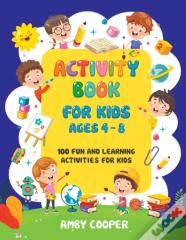Activity Book For Kids Ages 4-8