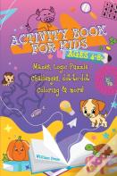 Activity Book For Kids Ages 4-8