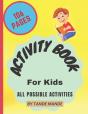 Activity Book For Kids - Preview
