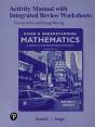 Activity Manual With Integrated Review Worksheets For Using & Understanding Mathematics - Preview