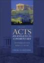Acts: An Exegetical Commentary Â€“ Introduction And 1:1â€“2:47 - Preview
