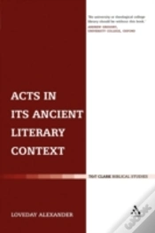 Capa do artigo Acts In Its Ancient Literary Context