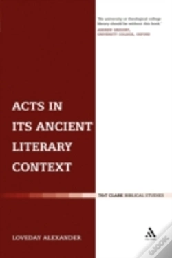 Capa do artigo Acts In Its Ancient Literary Context