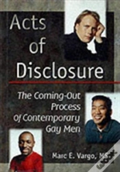 Capa do artigo Acts Of Disclosure