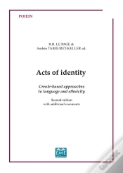 Capa do artigo Acts Of Identity, Creole-Based Approaches To Language And Ethnicity