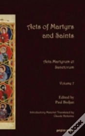 Capa do artigo Acts Of Martyrs And Saints (Vol 7)