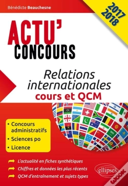 Capa do artigo Actu' Concours : Relations Internationales - Cours Et Qcm - Concours 2017-2018