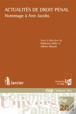 Capa do artigo Actualités De Droit Pénal ; Hommage À Ann Jacobs