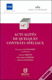 Capa do artigo Actualites De Quelques Contrats Speciaux