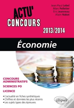 Capa do artigo Actu'Concours : Économie 2013-2014