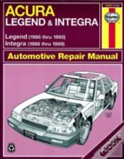 Capa do artigo Acura Legend And Integra Automotive Repair Manual