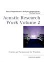 Acustic Research Work Volume 2 - Preview