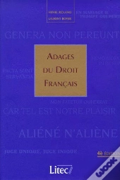 Adages Du Droit Français