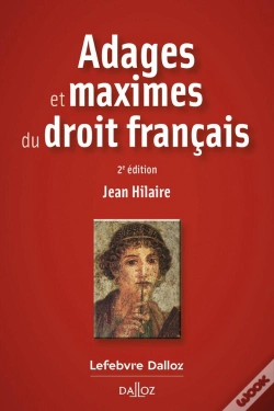 Capa do artigo Adages Et Maximes Du Droit Français (2e Édition)