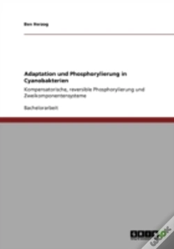 Capa do artigo Adaptation Und Phosphorylierung In Cyanobakterien