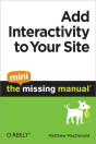 Add Interactivity To Your Site: The Mini Missing Manual - Preview