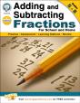 Adding And Subtracting Fractions, Grades 5 - 8 - Preview