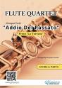 Addio Del Passato - Flute Quartet Score & Parts - Preview