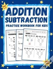 Addition And Subtraction Workbook For Kids Ages 6-8