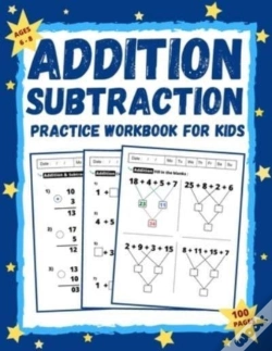 Capa do artigo Addition And Subtraction Workbook For Kids Ages 6-8