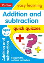 Addition & Subtraction Quick Quizzes Ages 5-7 - Preview