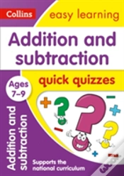 Capa do artigo Addition & Subtraction Quick Quizzes Ages 7-9