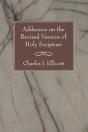 Addresses On The Revised Version Of Holy Scripture - Preview