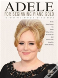 Adele For Beginning Piano Solo