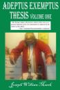 Adeptus Exemptus Thesis, Volume One - Preview
