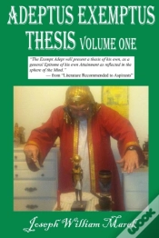 Capa do artigo Adeptus Exemptus Thesis, Volume One