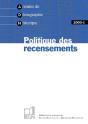Adh 2003-1 : Politique De Recensements - Preview