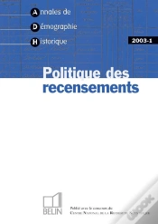 Capa do artigo Adh 2003-1 : Politique De Recensements