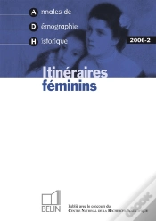 Capa do artigo Adh 2006-2 : Itinéraires Féminins