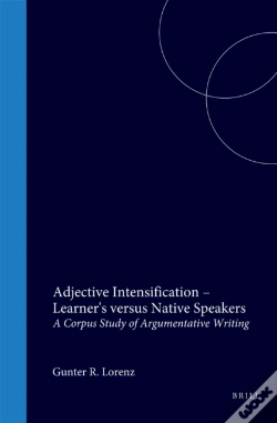 Capa do artigo Adjective Intensification - Learner'S Versus Native Speakers