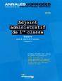 Adjoint Administratif De 1ère Classe ; Concours Externe, Interne Et 3e Concours, Catégorie C (Édition 2016) - Preview