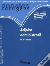 Capa do artigo Adjoint Administratif De 1re Classe 2011-2012