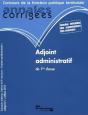 Adjoint Administratif De 1re Classe 2011-2012 - Preview