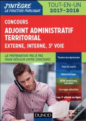 Capa do artigo Adjoint Administratif Territorial 2017/2018 - Tout-En-Un