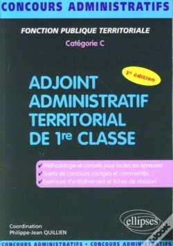 Capa do artigo Adjoint Administratif Territorial - 3e Édition