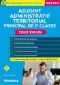 Adjoint Administratif Territorial Principal De 2e Classe : Concours (Édition 2023/2024) - Preview