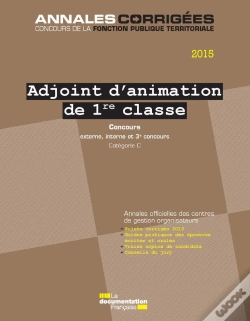 Capa do artigo Adjoint D'Animation 1re Classe 2015. Concours