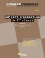 Adjoint D'Animations De 1ère Classe ; Concours 2015 : Externe, Interne Et 3e Concours, Catégorie C - Preview