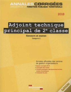 Capa do artigo Adjoint Technique Principal 2e Classe 2018 ; Concours Externe, Interne, 3e Concours