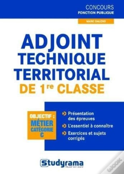 Capa do artigo Adjoint Technique Territorial De 1re Classe