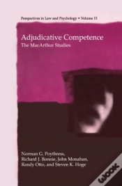 Capa do artigo Adjudicative Competence