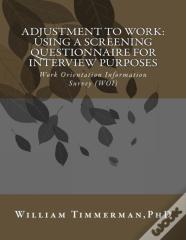 Adjustment To Work