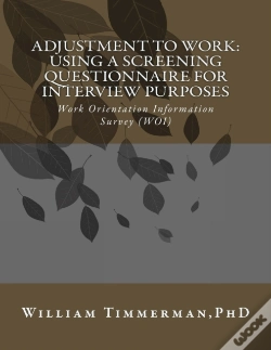 Capa do artigo Adjustment To Work