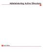 Administering Active Directory - Preview